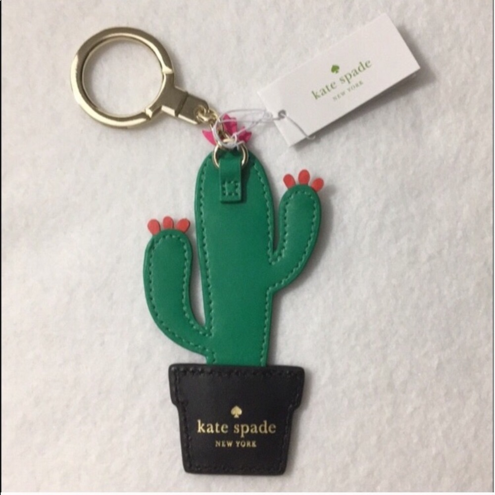 JUST 1 LEFT🌵KATE SPADE CACTUS🌵KEYRING/FOB BNWT - Picture 3 of 7
